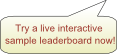 Interactive Leaderboard Demo
